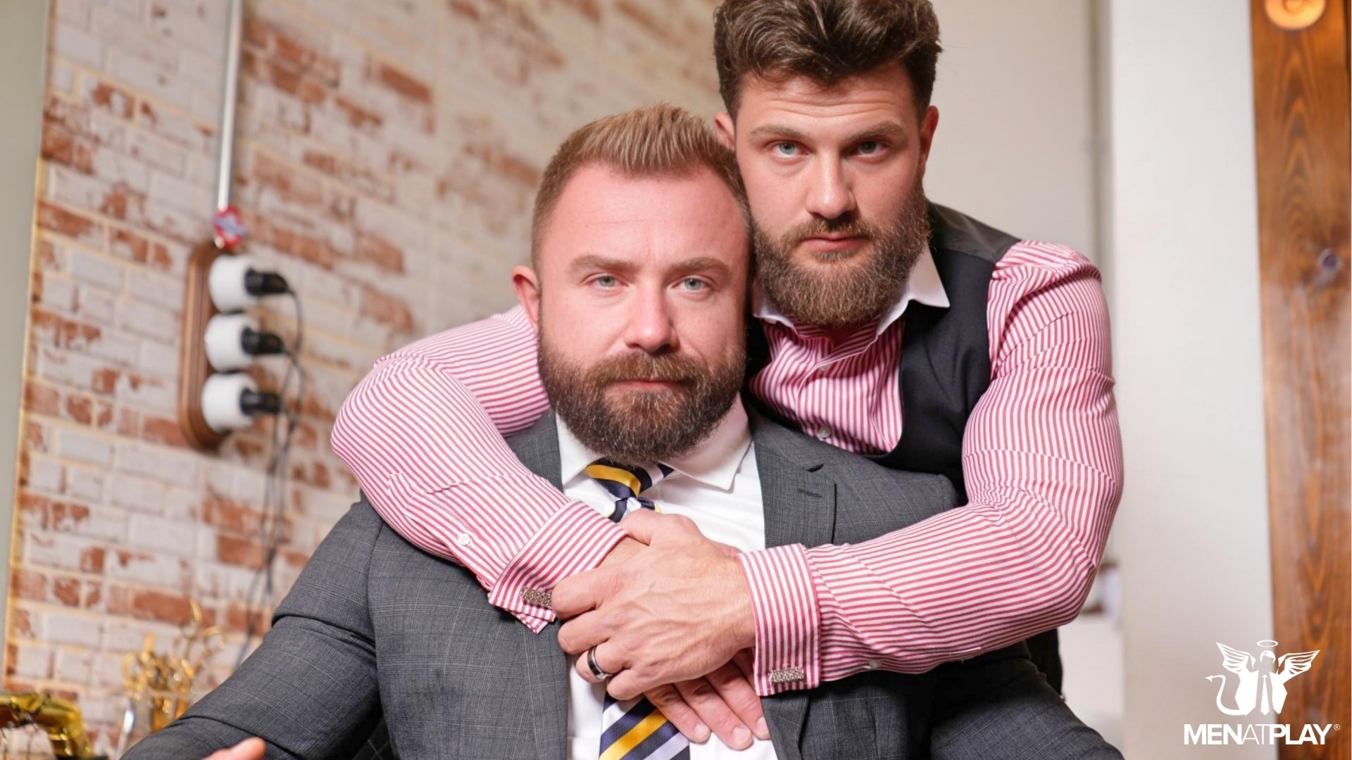 Markus Stone, Heath Halo Barbershop Play 5 MenAtPlay MenAtPlay-Barbershop Play 5-Markus Stone, Heath Halo