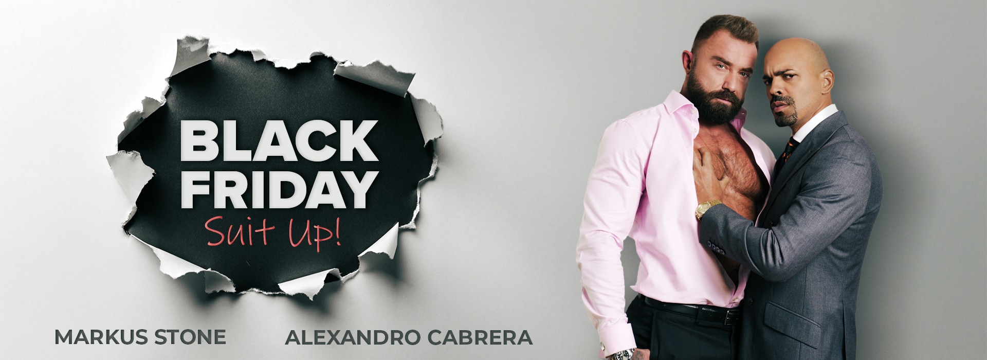 Black Friday Suit Up!